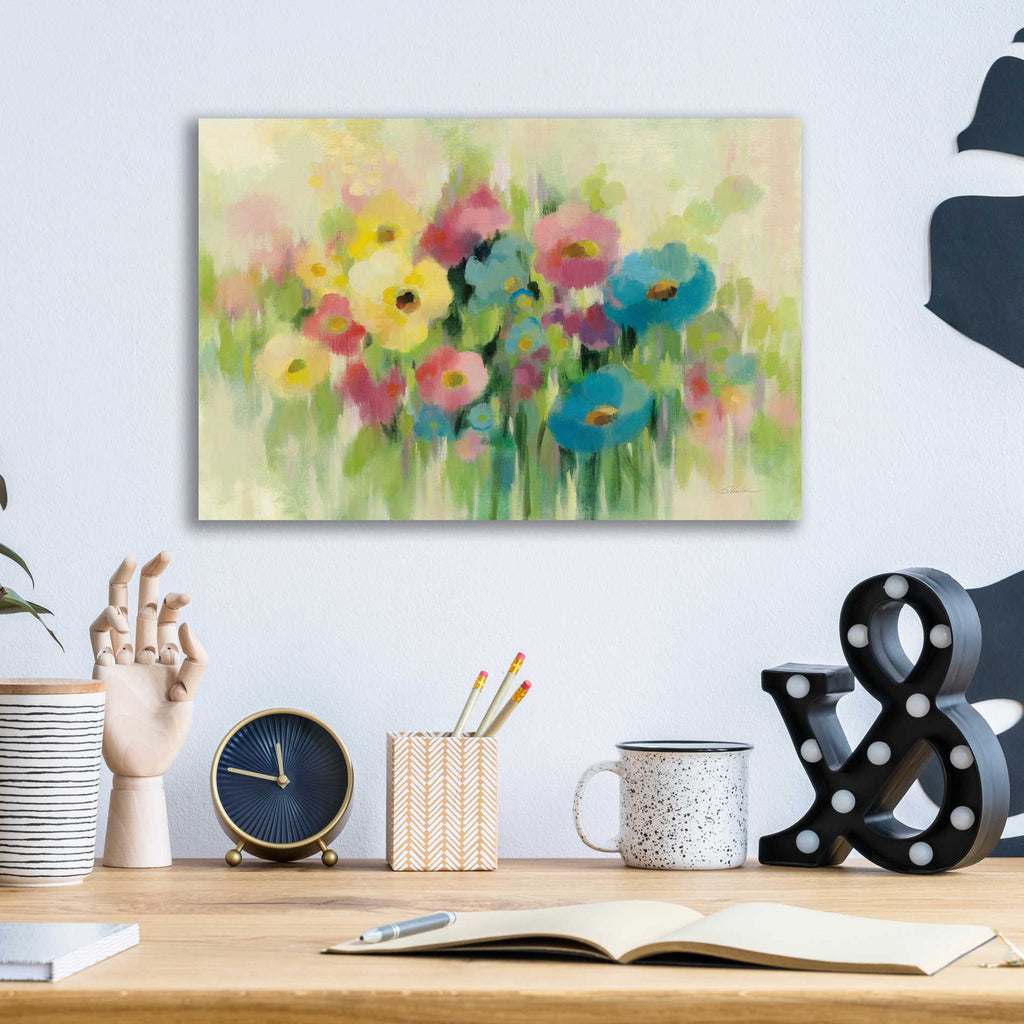 Epic Art 'First Spring Flowers' by Silvia Vassileva, Acrylic Glass Wall Art,16x12