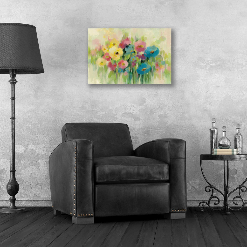 Epic Art 'First Spring Flowers' by Silvia Vassileva, Acrylic Glass Wall Art,24x16
