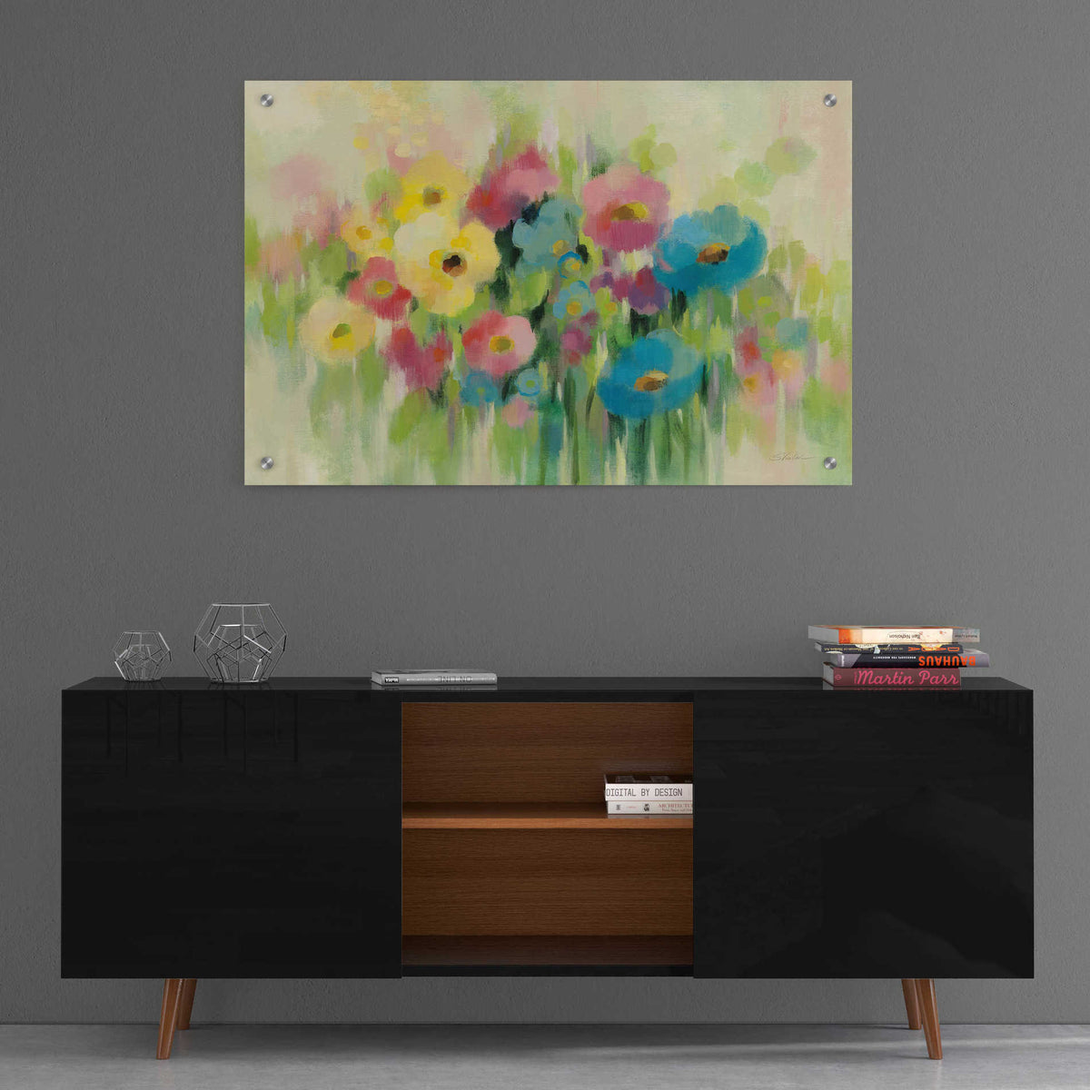 Epic Art 'First Spring Flowers' by Silvia Vassileva, Acrylic Glass Wall Art,36x24