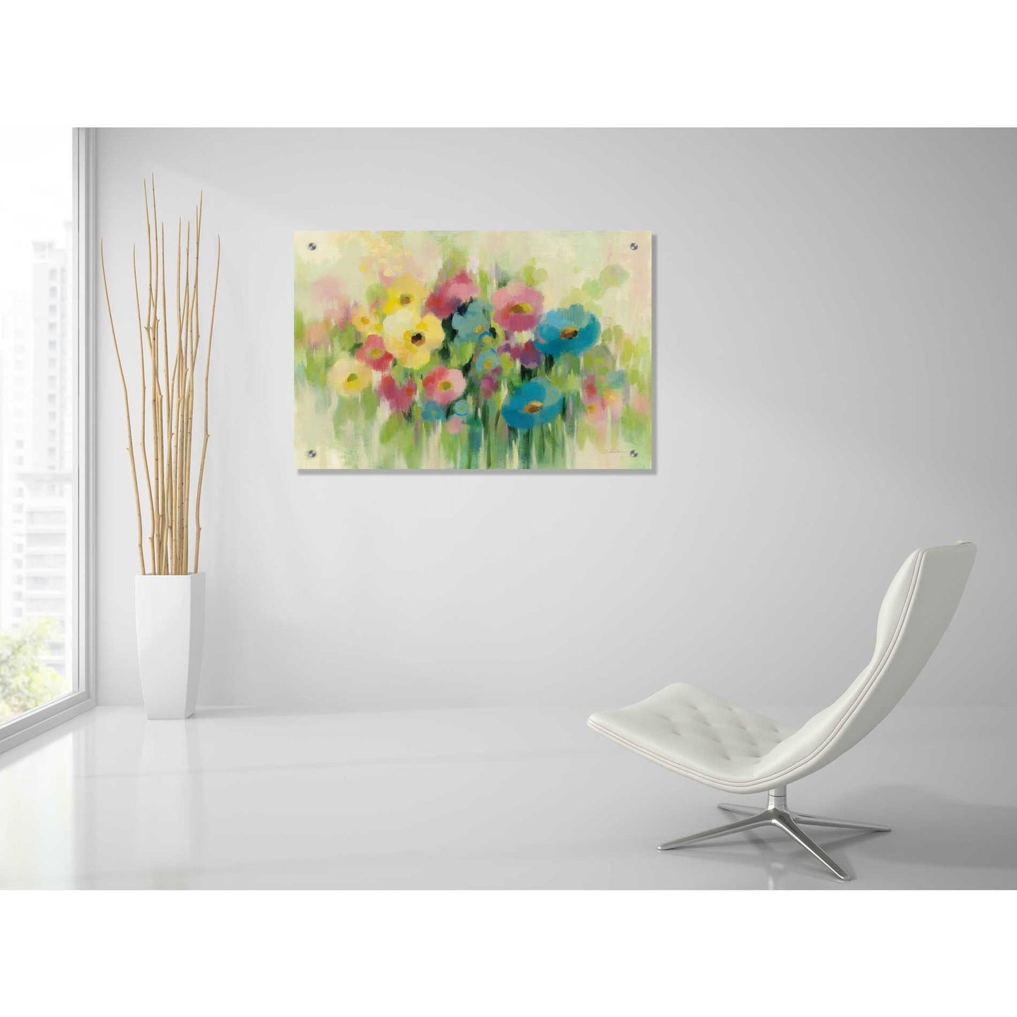 Epic Art 'First Spring Flowers' by Silvia Vassileva, Acrylic Glass Wall Art,36x24