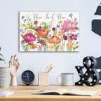 Epic Art 'Garden Party V' by Silvia Vassileva, Acrylic Glass Wall Art,16x12