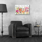 Epic Art 'Garden Party V' by Silvia Vassileva, Acrylic Glass Wall Art,24x16