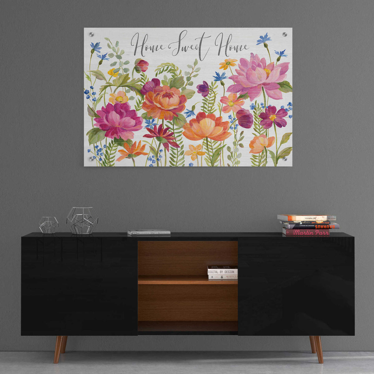 Epic Art 'Garden Party V' by Silvia Vassileva, Acrylic Glass Wall Art,36x24