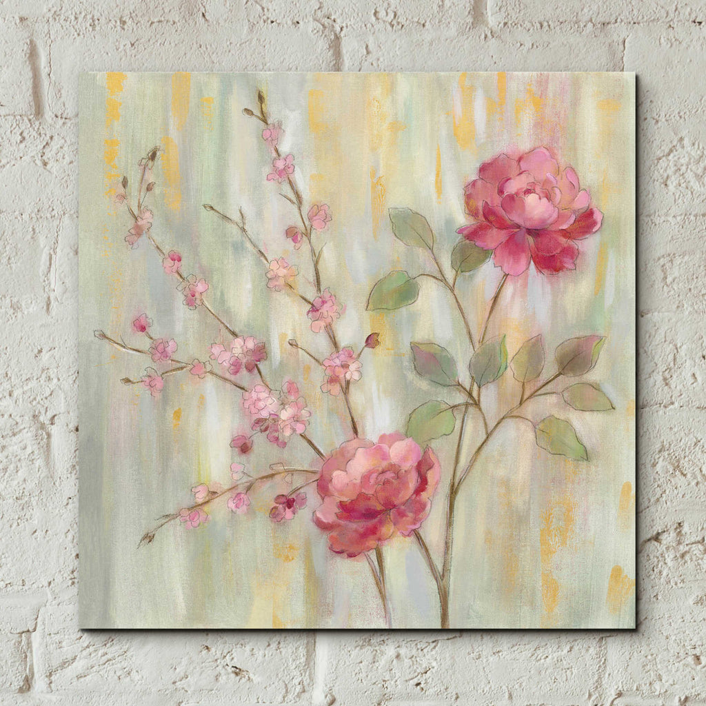 Epic Art 'Contemporary Chinoiserie' by Silvia Vassileva, Acrylic Glass Wall Art,12x12