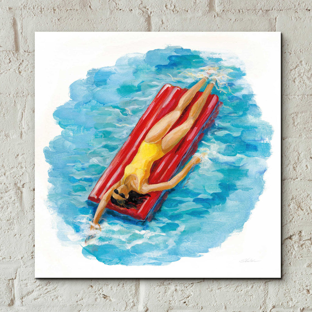 Epic Art 'Sunbather II' by Silvia Vassileva, Acrylic Glass Wall Art,12x12