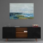 Epic Art 'Morning Seascape' by Silvia Vassileva, Acrylic Glass Wall Art,36x24