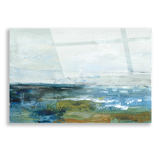 Epic Art 'Morning Seascape' by Silvia Vassileva, Acrylic Glass Wall Art