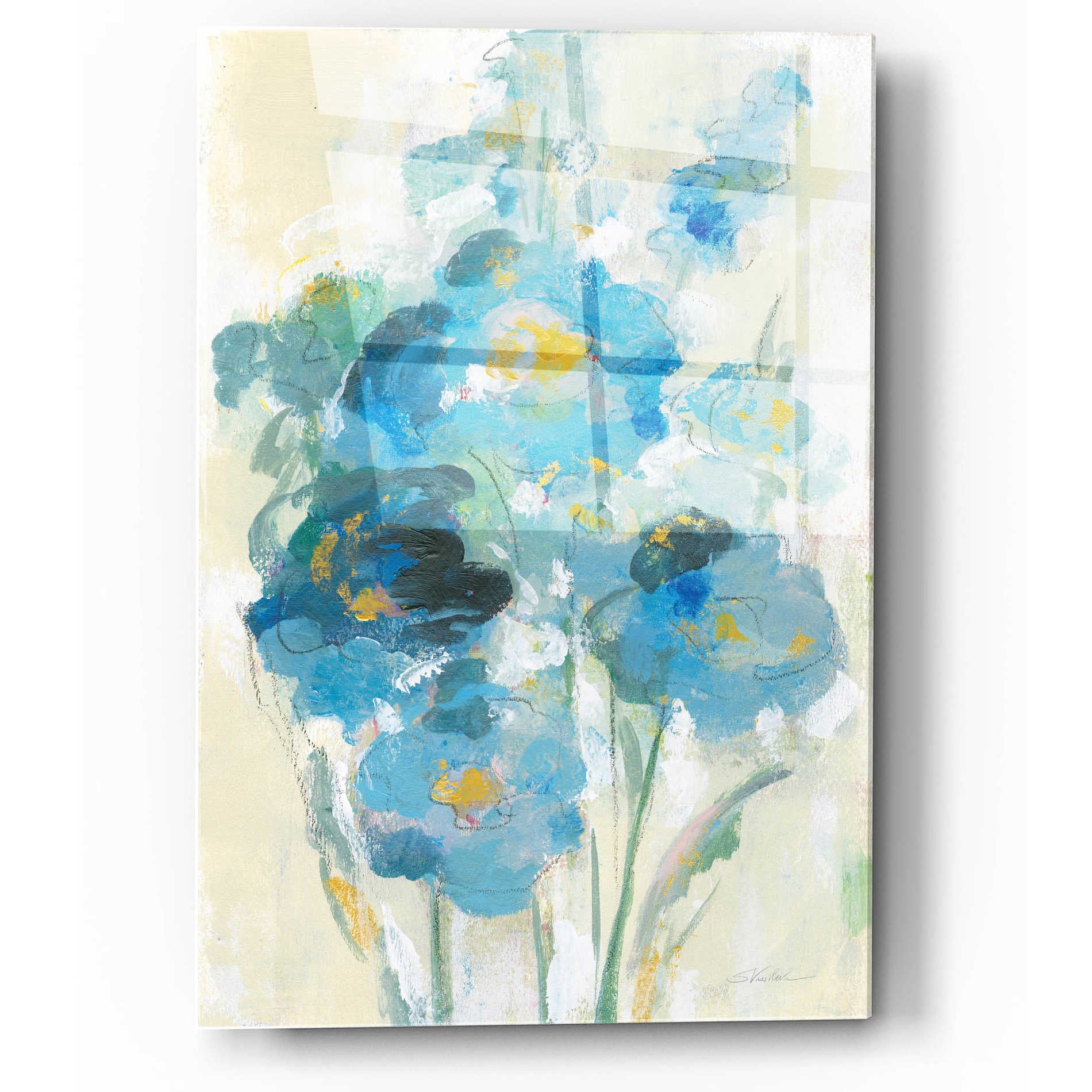 Epic Art 'Loose Bouquet I' by Silvia Vassileva, Acrylic Glass Wall Art,12x16