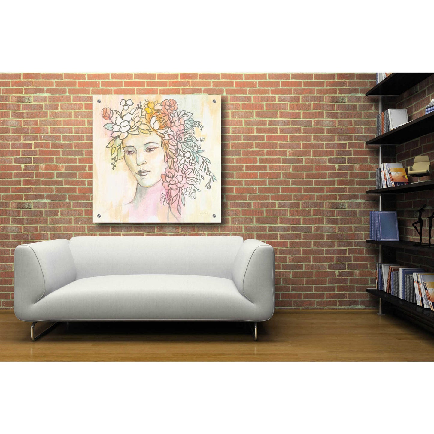 Epic Art 'Primavera' by Silvia Vassileva, Acrylic Glass Wall Art,36x36