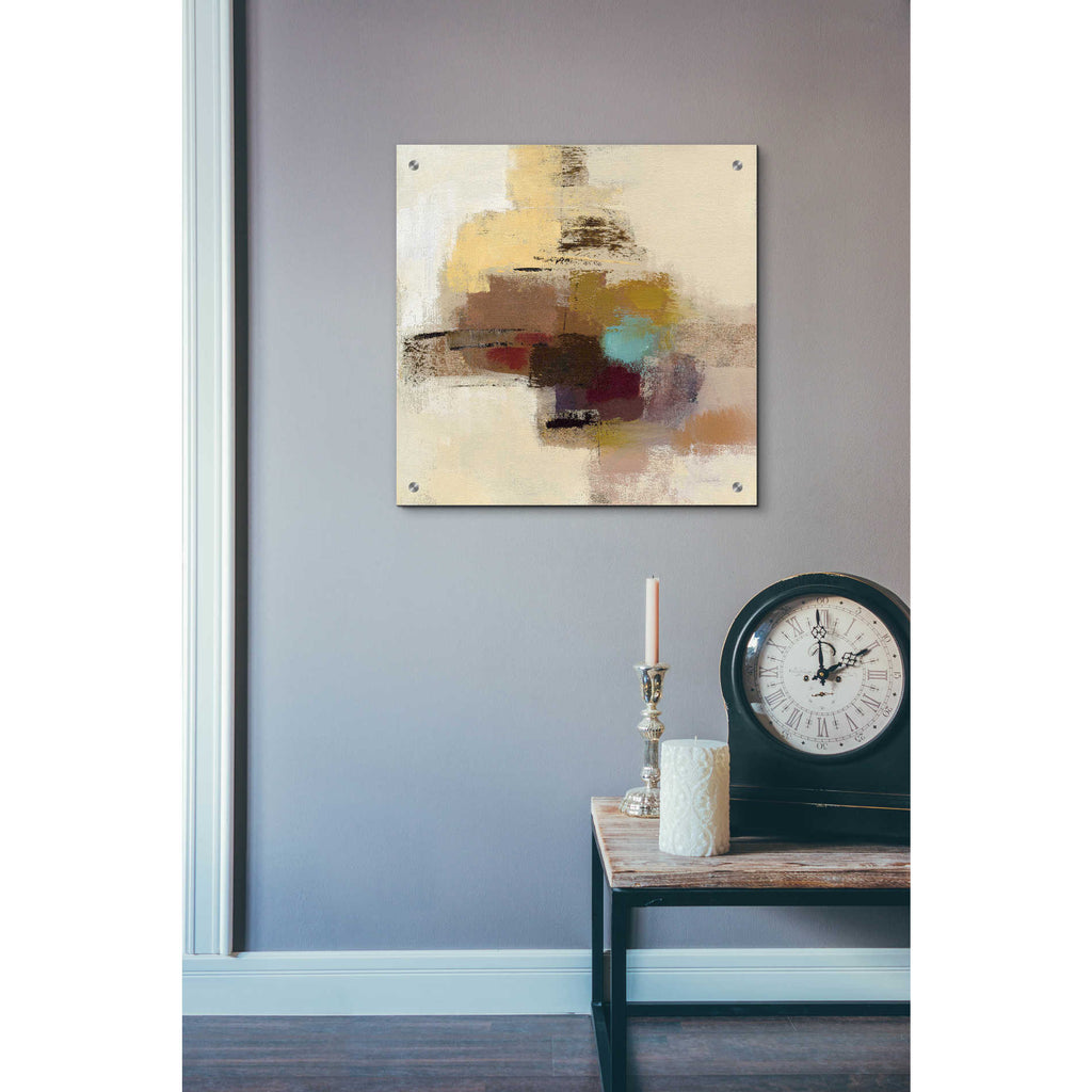 Epic Art 'Morello Cherry Abstract II' by Silvia Vassileva, Acrylic Glass Wall Art,24x24
