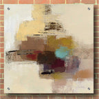 Epic Art 'Morello Cherry Abstract II' by Silvia Vassileva, Acrylic Glass Wall Art,36x36