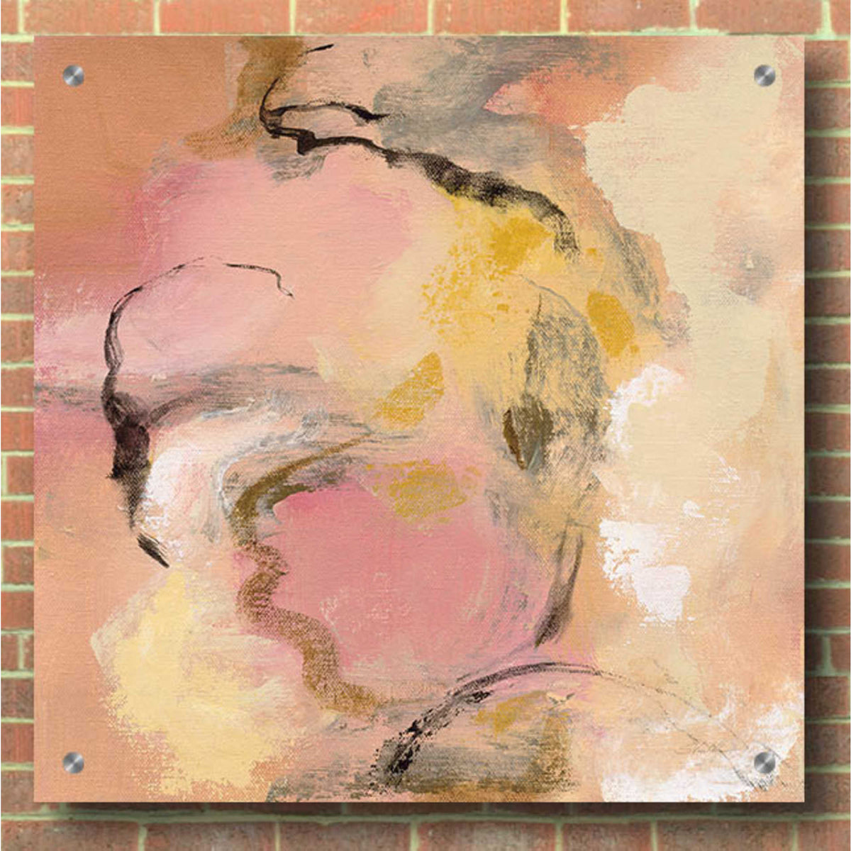 Epic Art 'Peony Aroma II' by Silvia Vassileva, Acrylic Glass Wall Art,36x36