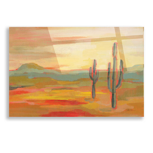 Epic Art 'Desert Saguaro' by Silvia Vassileva, Acrylic Glass Wall Art