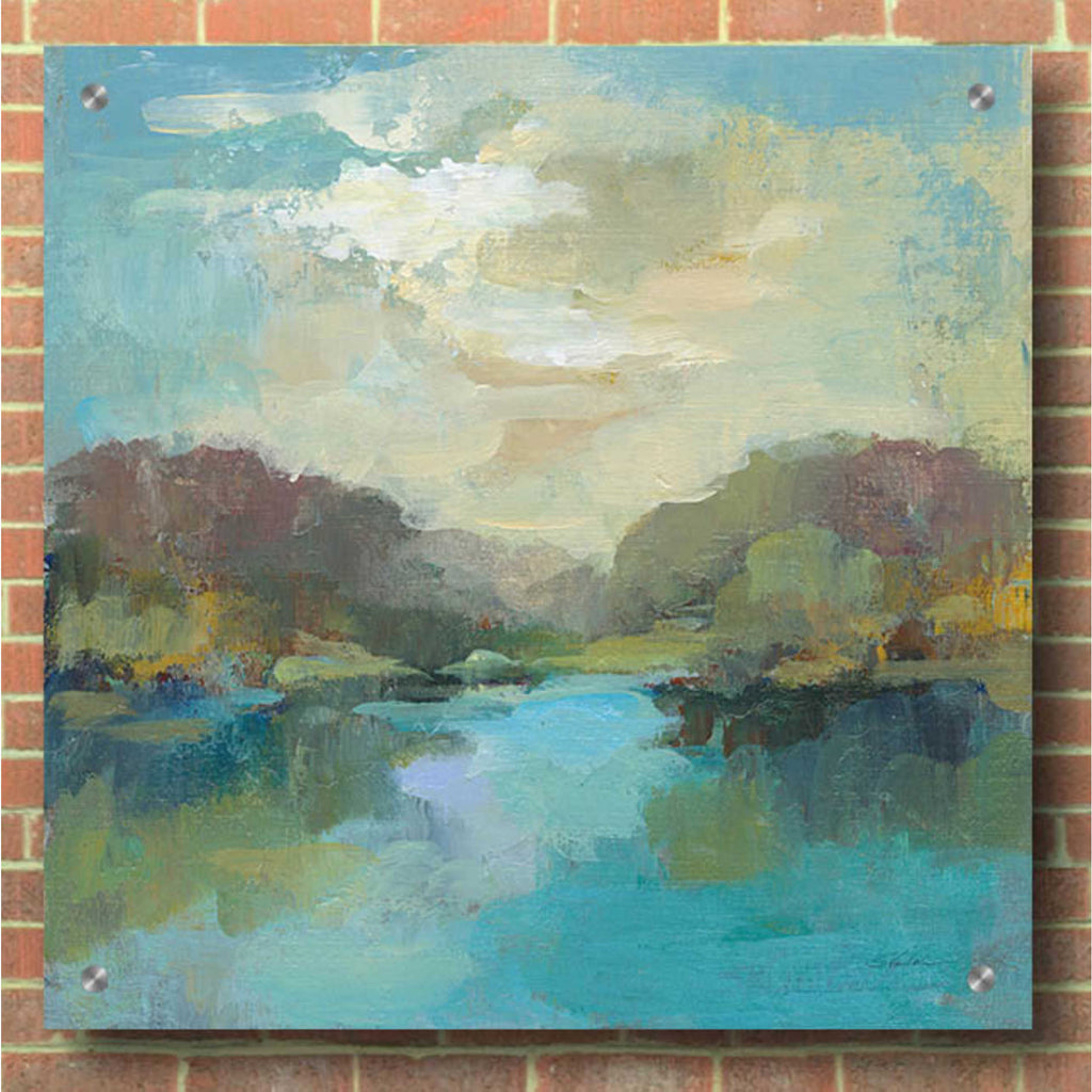 Epic Art 'Mini Landscape' by Silvia Vassileva, Acrylic Glass Wall Art,36x36
