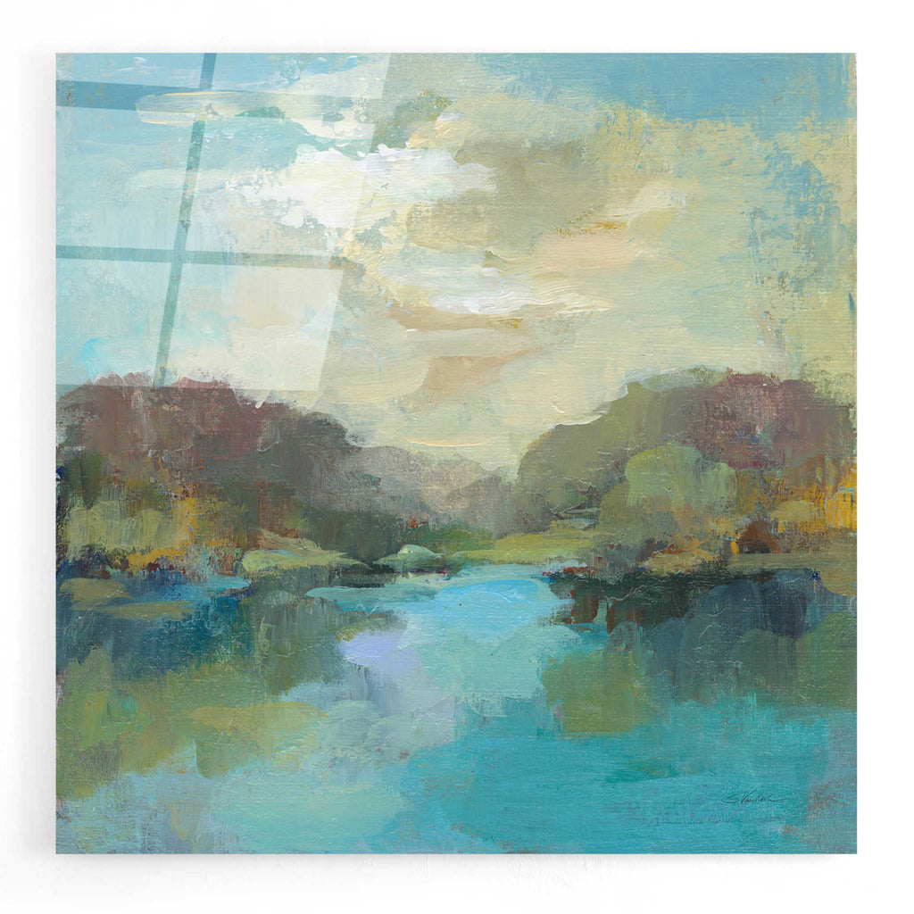 Epic Art 'Mini Landscape' by Silvia Vassileva, Acrylic Glass Wall Art