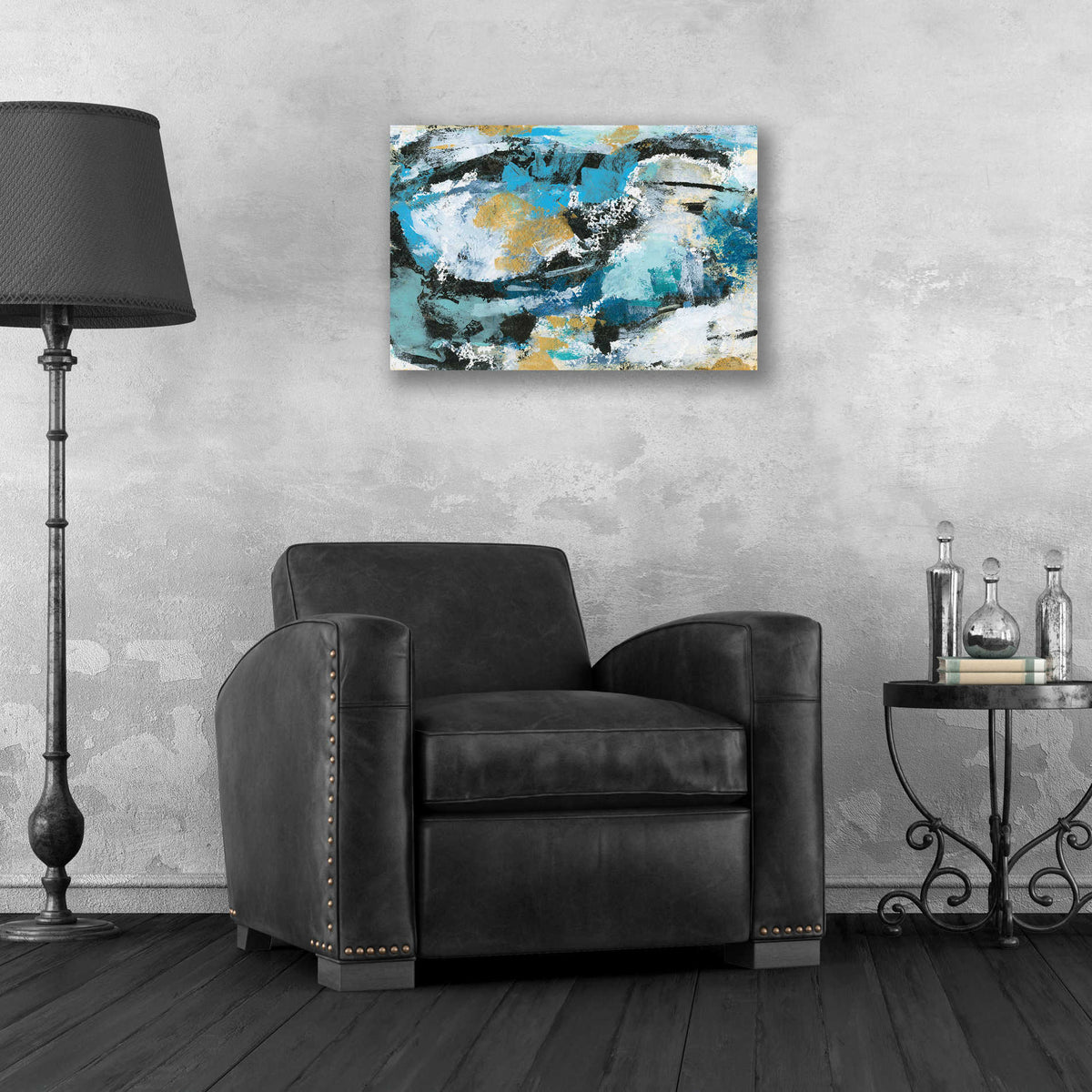 Epic Art 'Impromptu I' by Silvia Vassileva, Acrylic Glass Wall Art,24x16