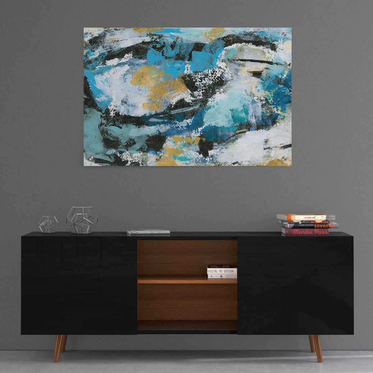 Epic Art 'Impromptu I' by Silvia Vassileva, Acrylic Glass Wall Art,36x24