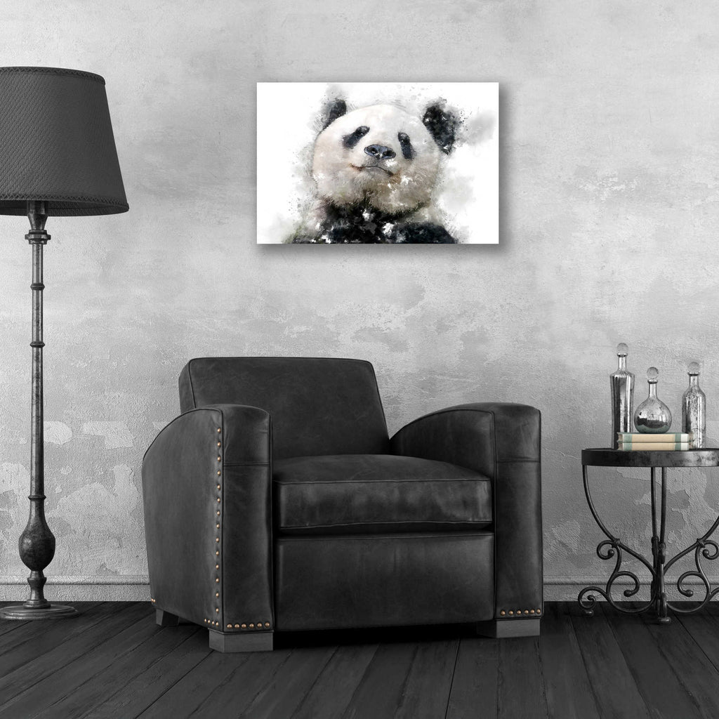 Epic Art 'Panda Love' by Kim Curinga, Acrylic Glass Wall Art,24x16