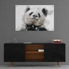 Epic Art 'Panda Love' by Kim Curinga, Acrylic Glass Wall Art,36x24