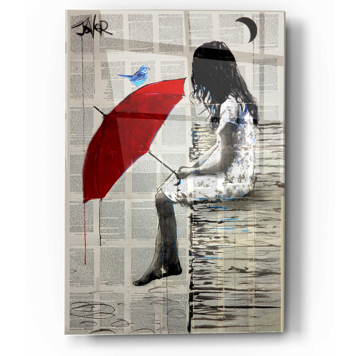 Epic Art 'Epithany' by Loui Jover, Acrylic Glass Wall Art