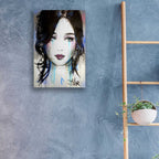 Epic Art 'Asia' by Loui Jover, Acrylic Glass Wall Art,16x24