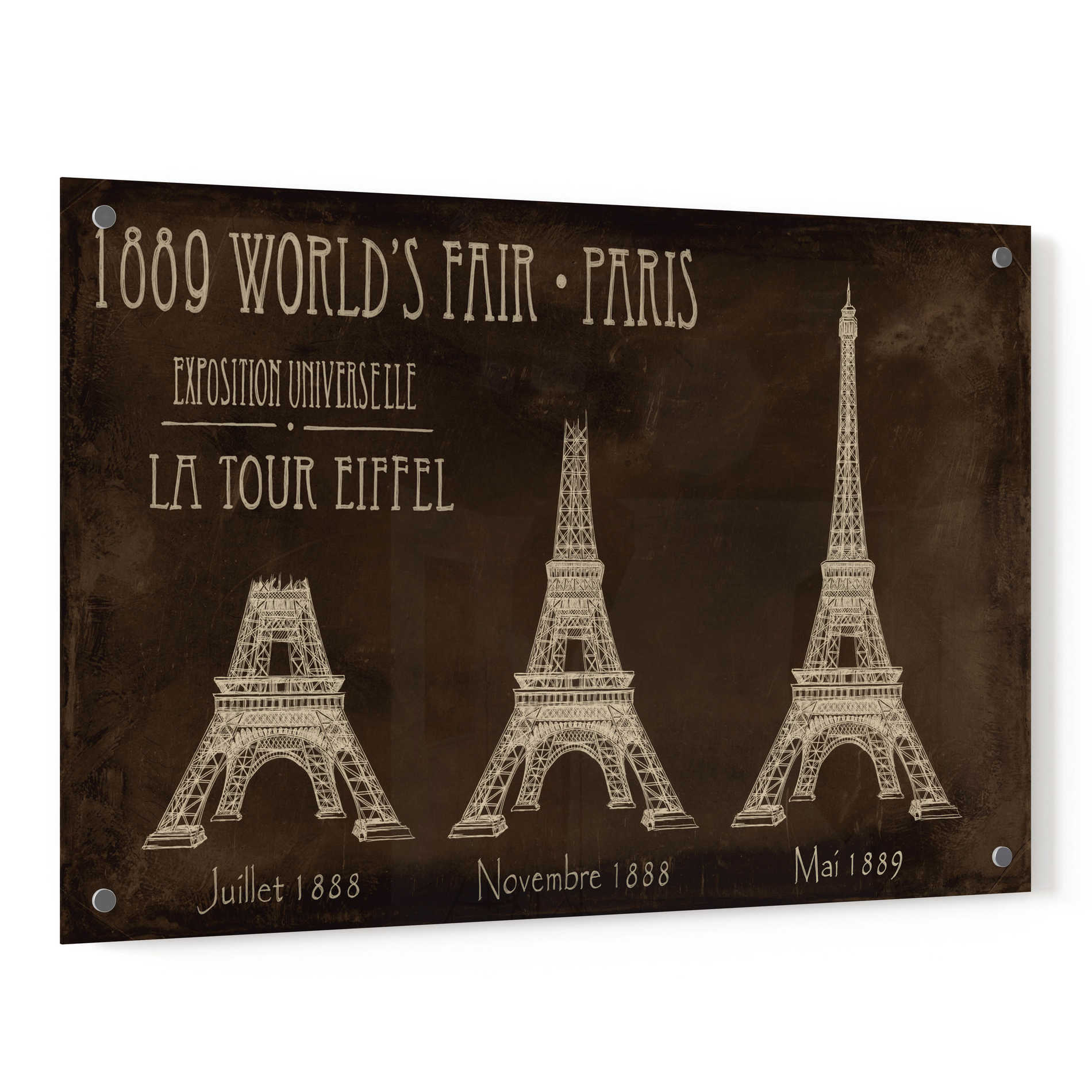 Epic Art "Exposition Universelle" by Ethan Harper, Acrylic Glass Wall Art,36x24