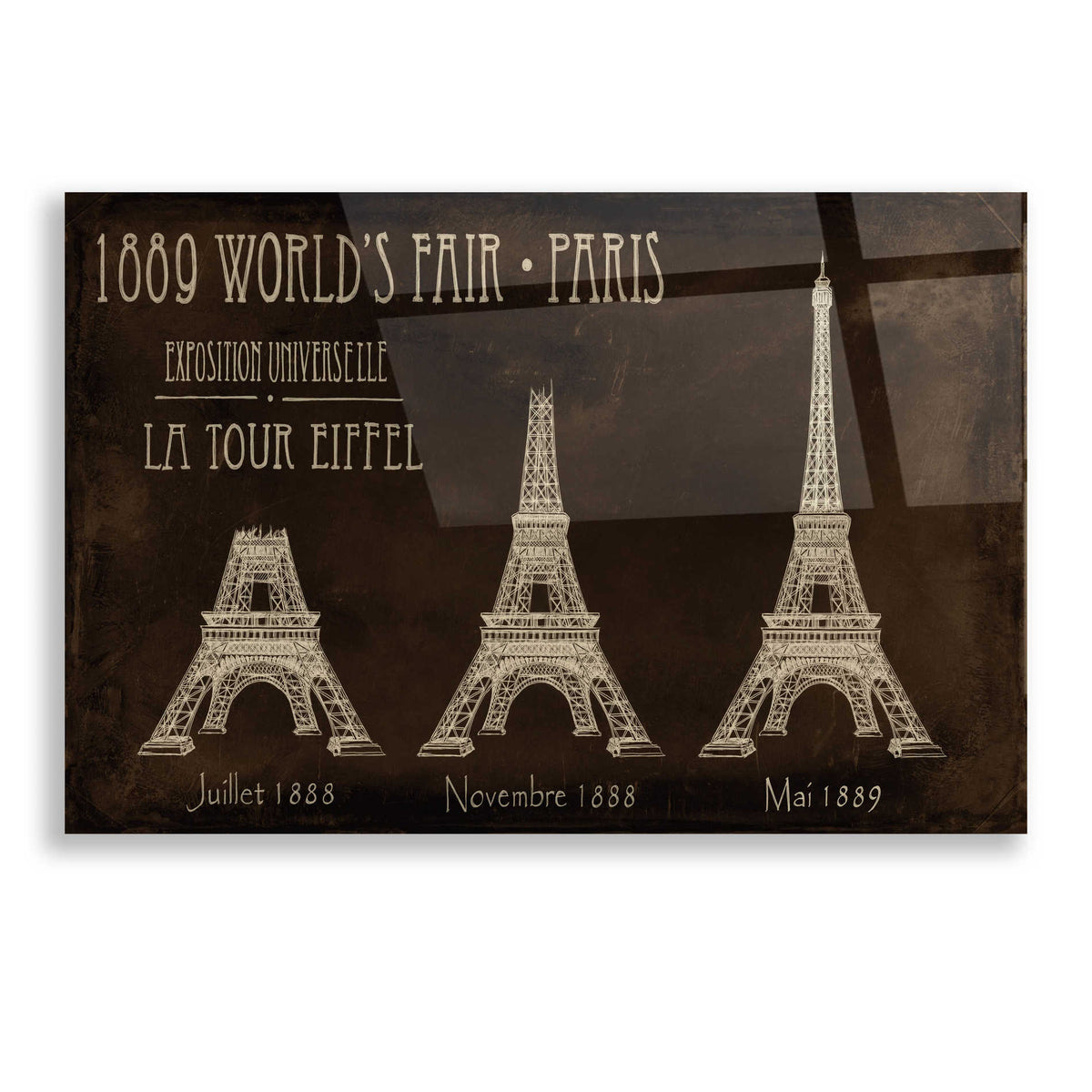 Epic Art "Exposition Universelle" by Ethan Harper, Acrylic Glass Wall Art