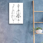 Epic Art "Cello Sketch" by Ethan Harper, Acrylic Glass Wall Art,16x24