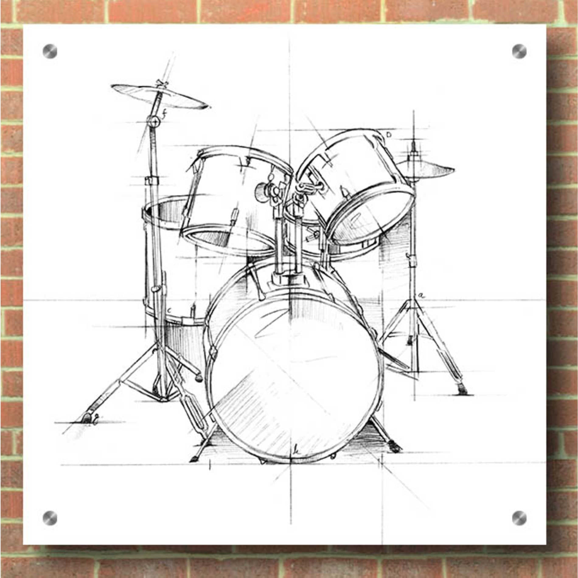 Artă epică \Drum Sketch\ de Ethan HarperArtă epică \Drum Sketch\ de Ethan Harper  