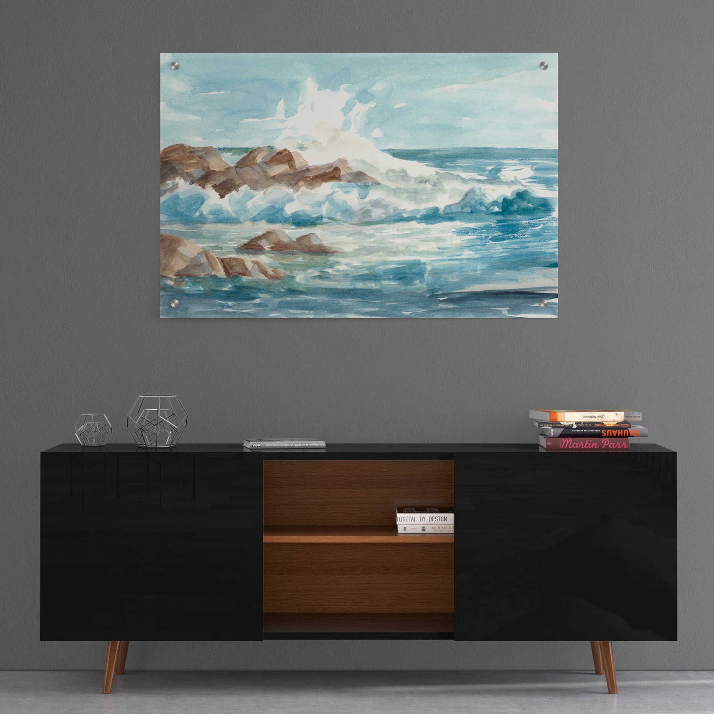 Epic Art "Coastal Watercolor I" by Ethan Harper, Acrylic Glass Wall Art,36x24