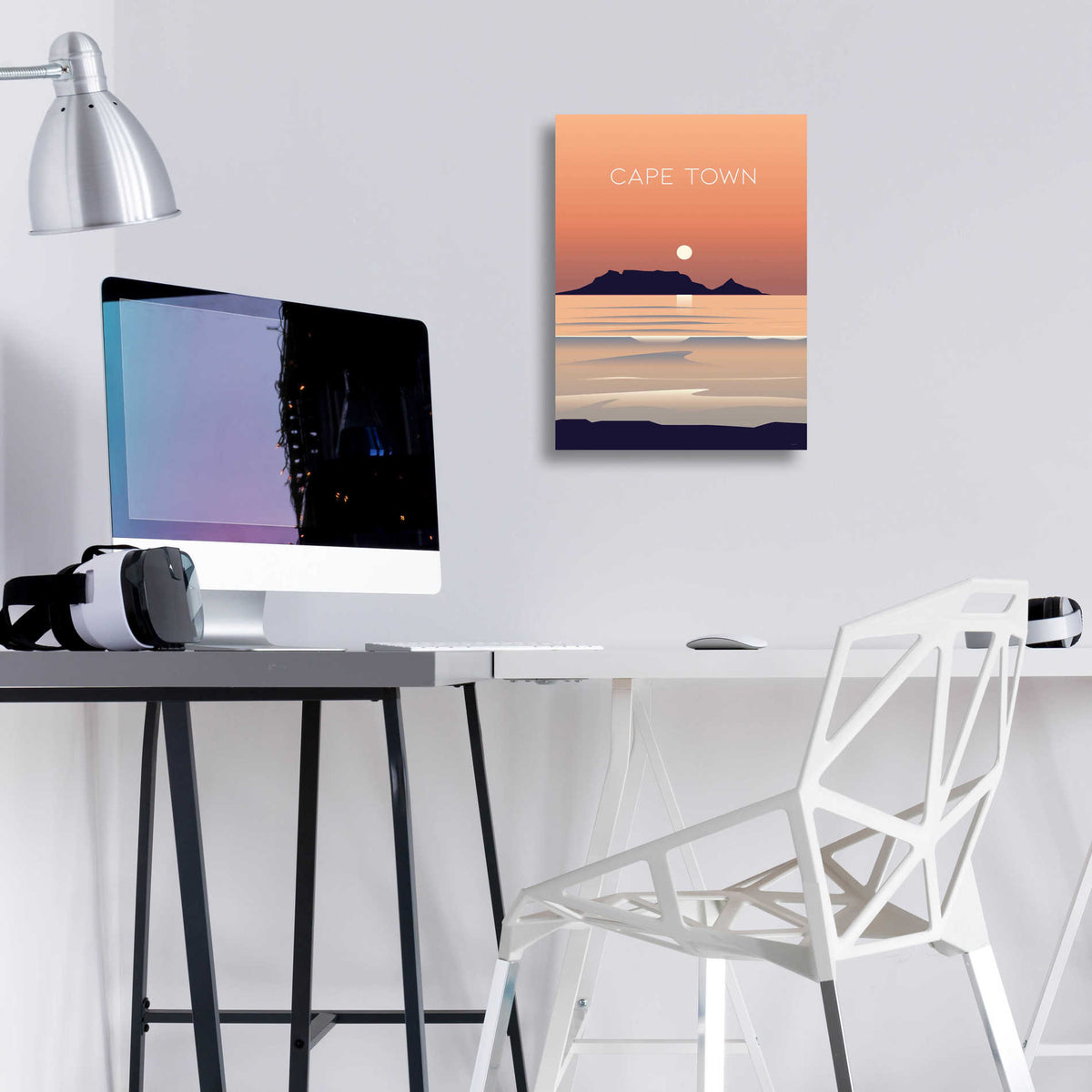 Epic Art 'Cape Town' by Arctic Frame, Acrylic Glass Wall Art,12x16