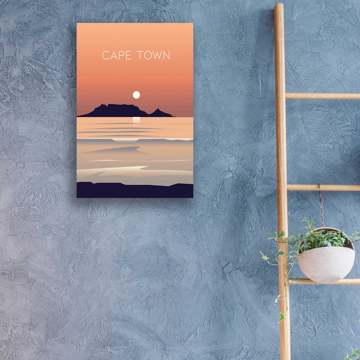 Epic Art 'Cape Town' by Arctic Frame, Acrylic Glass Wall Art,16x24