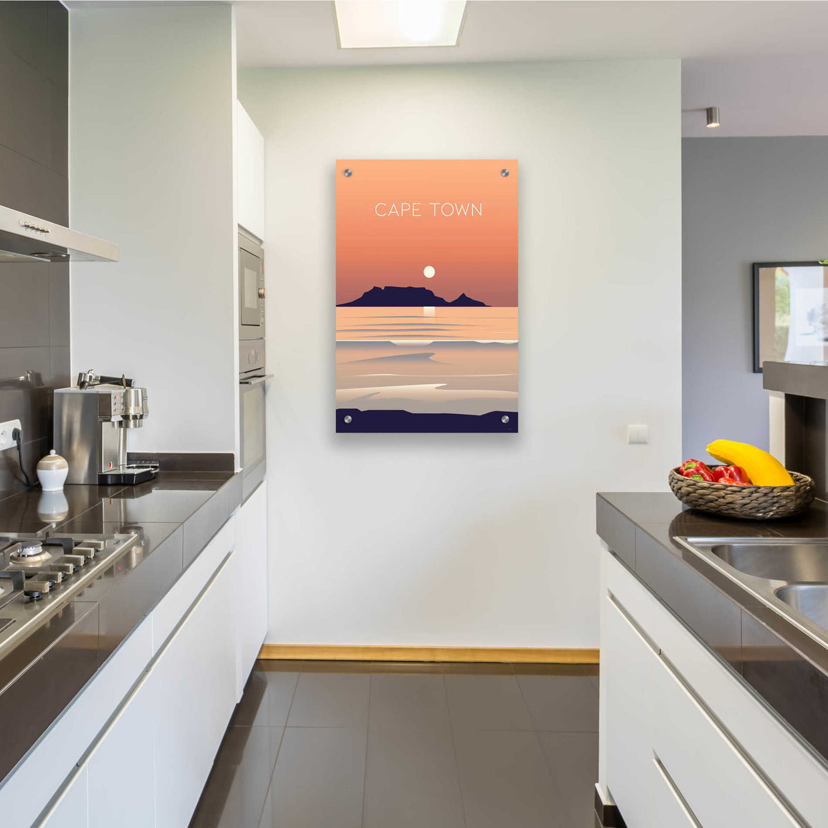 Epic Art 'Cape Town' by Arctic Frame, Acrylic Glass Wall Art,24x36