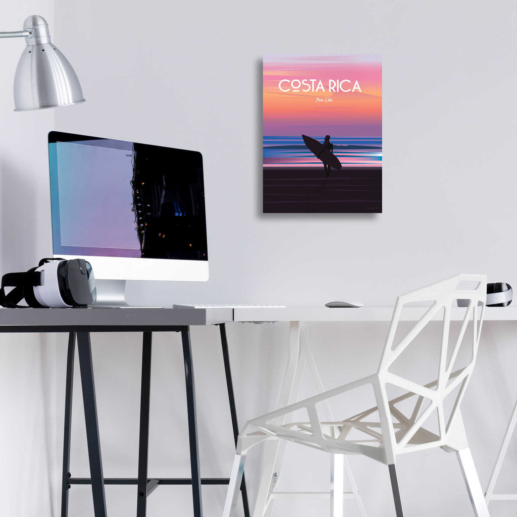 Epic Art 'Costa Rica' by Arctic Frame, Acrylic Glass Wall Art,12x16
