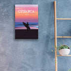 Epic Art 'Costa Rica' by Arctic Frame, Acrylic Glass Wall Art,16x24