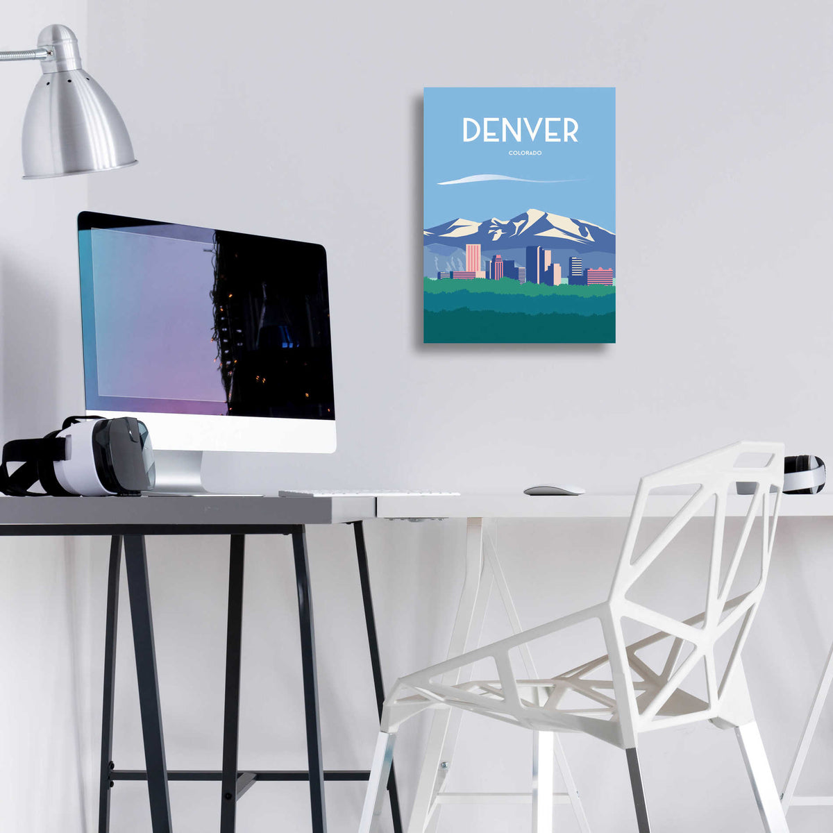 Epic Art 'Denver' by Arctic Frame, Acrylic Glass Wall Art,12x16