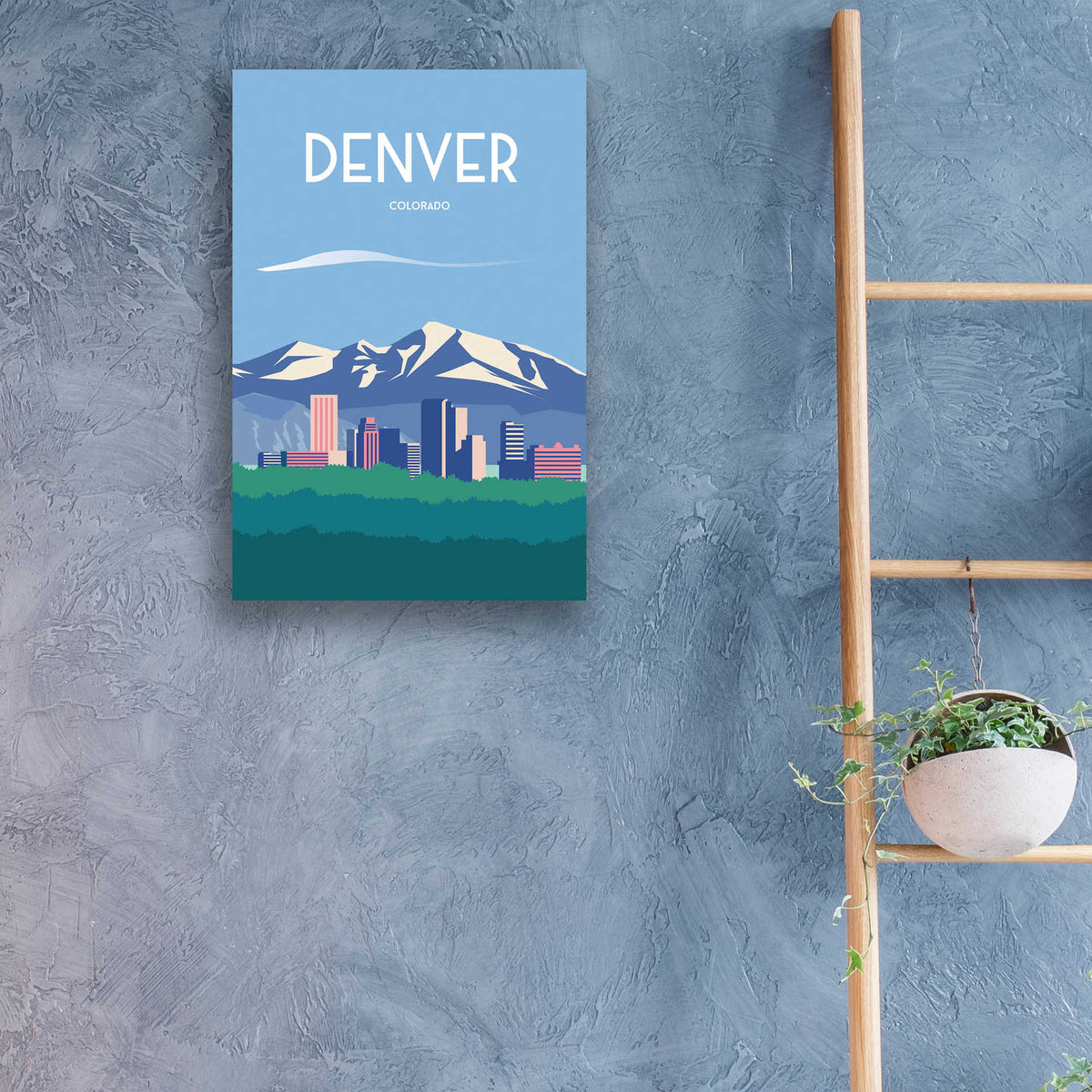 Epic Art 'Denver' by Arctic Frame, Acrylic Glass Wall Art,16x24
