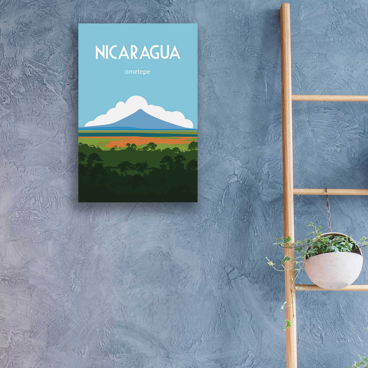 Epic Art 'Nicaragua' by Arctic Frame, Acrylic Glass Wall Art,16x24
