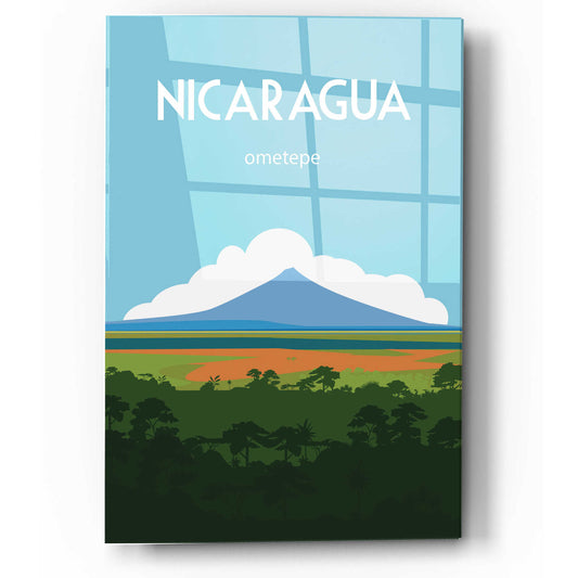 Epic Art 'Nicaragua' by Arctic Frame, Acrylic Glass Wall Art