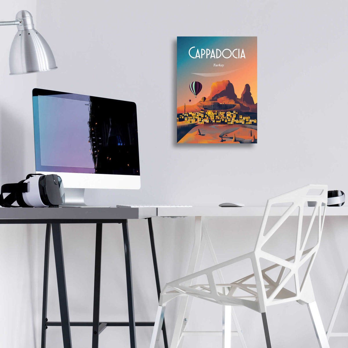 Epic Art 'Cappadocia Turkey' by Arctic Frame, Acrylic Glass Wall Art,12x16
