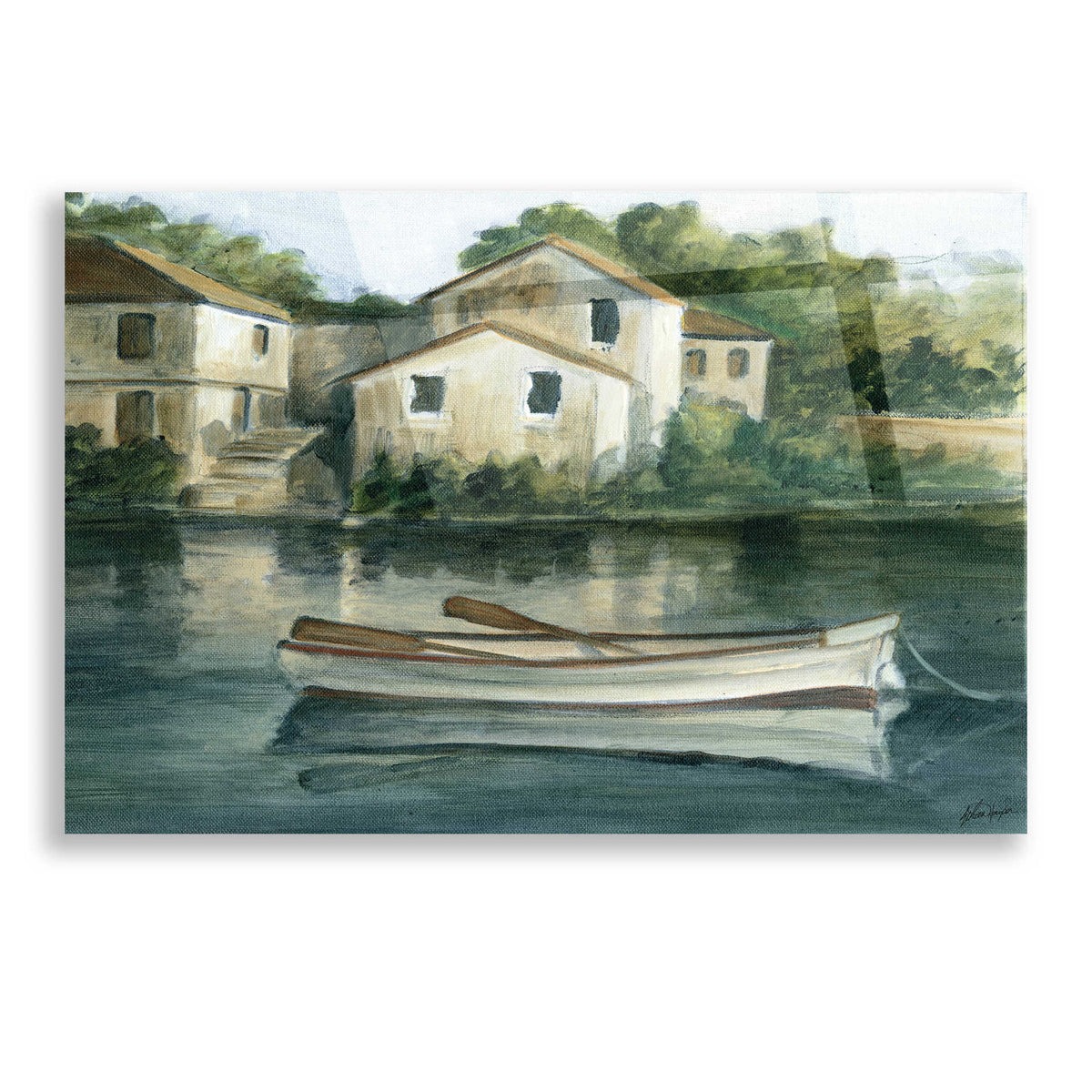 Epic Art "Stillwaters I" by Ethan Harper, Acrylic Glass Wall Art