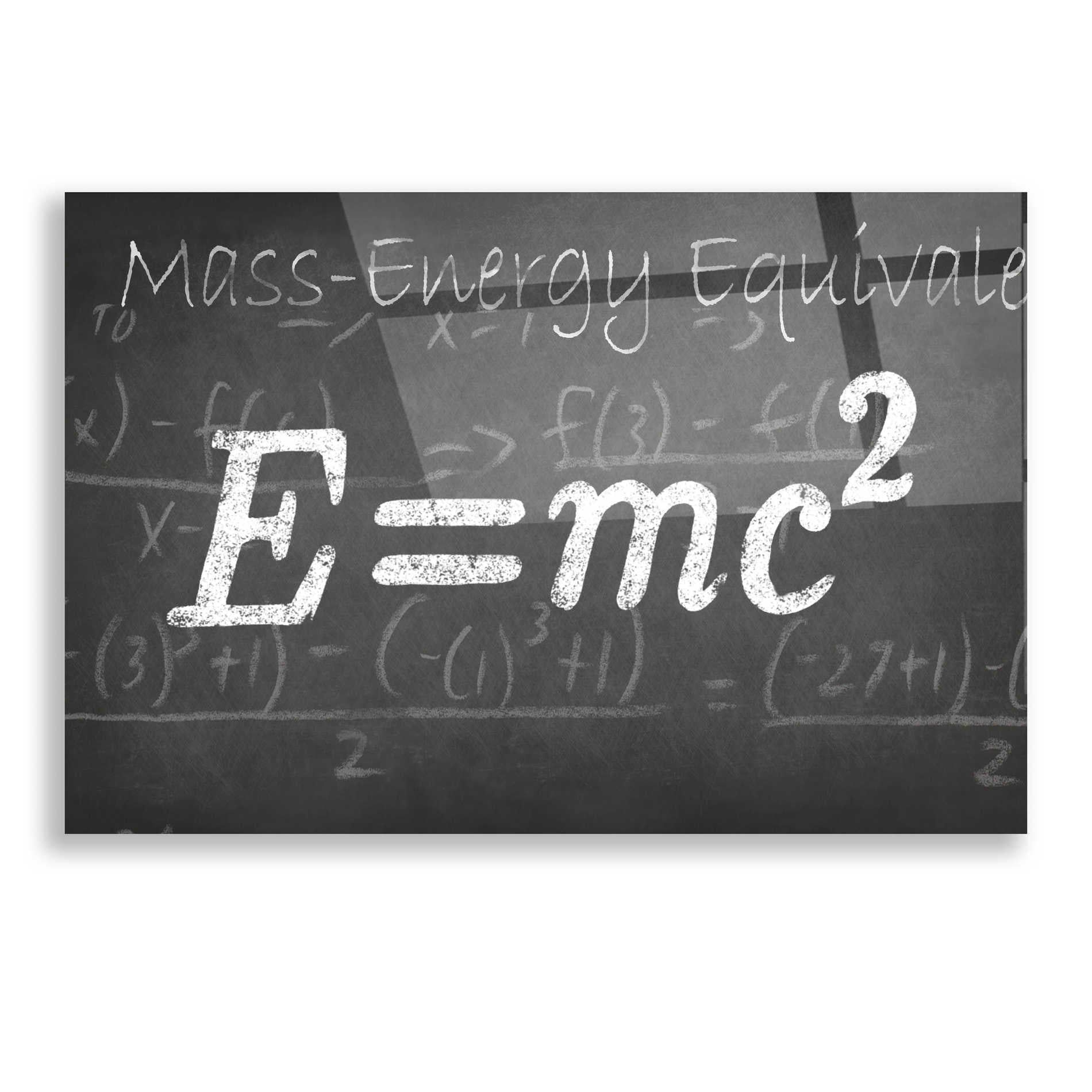 Epic Art "Mathematical Elements III" by Ethan Harper, Acrylic Glass Wall Art,16x12