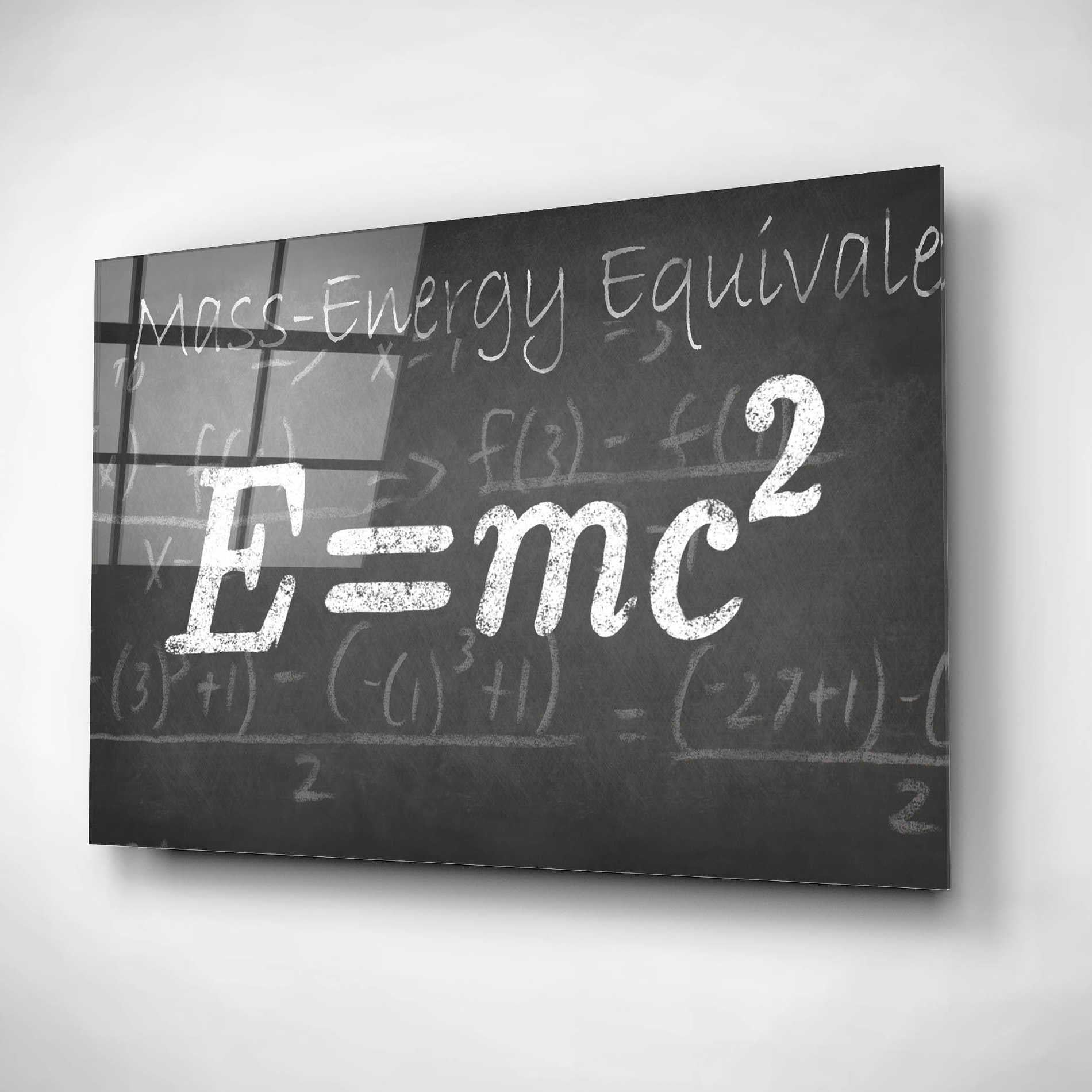 Epic Art "Mathematical Elements III" by Ethan Harper, Acrylic Glass Wall Art,24x16