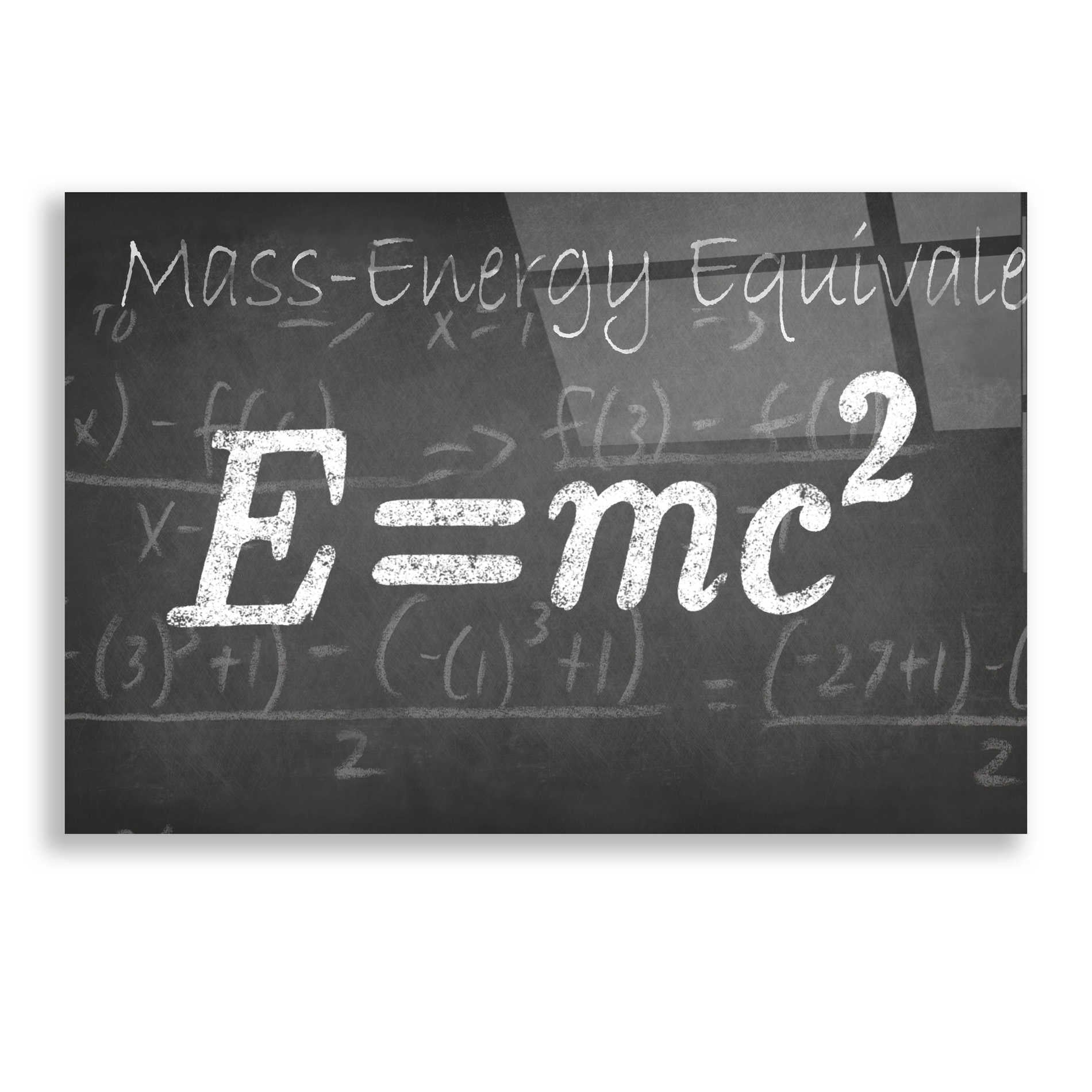 Epic Art "Mathematical Elements III" by Ethan Harper, Acrylic Glass Wall Art,24x16