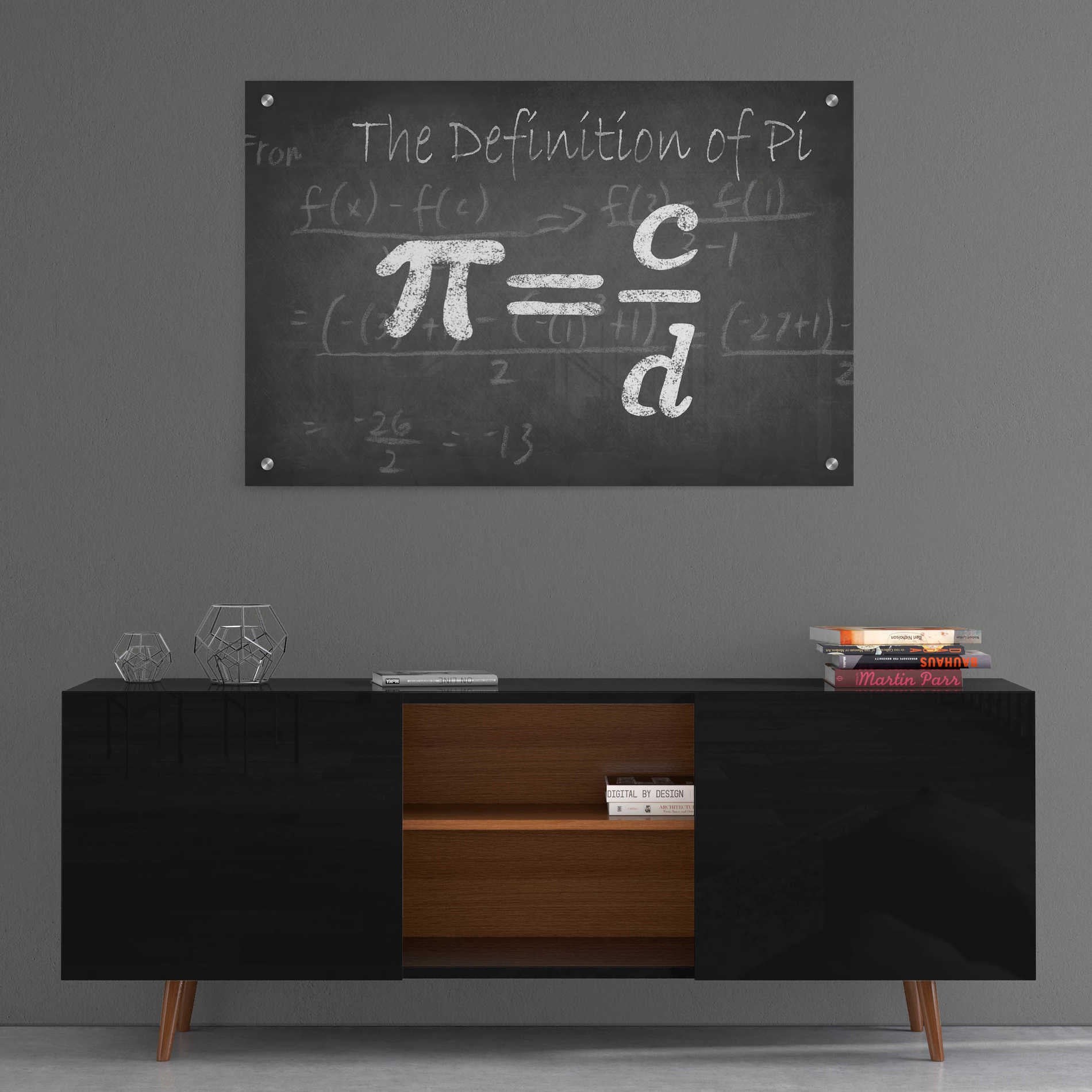 Epic Art "Mathematical Elements I" by Ethan Harper, Acrylic Glass Wall Art,36x24