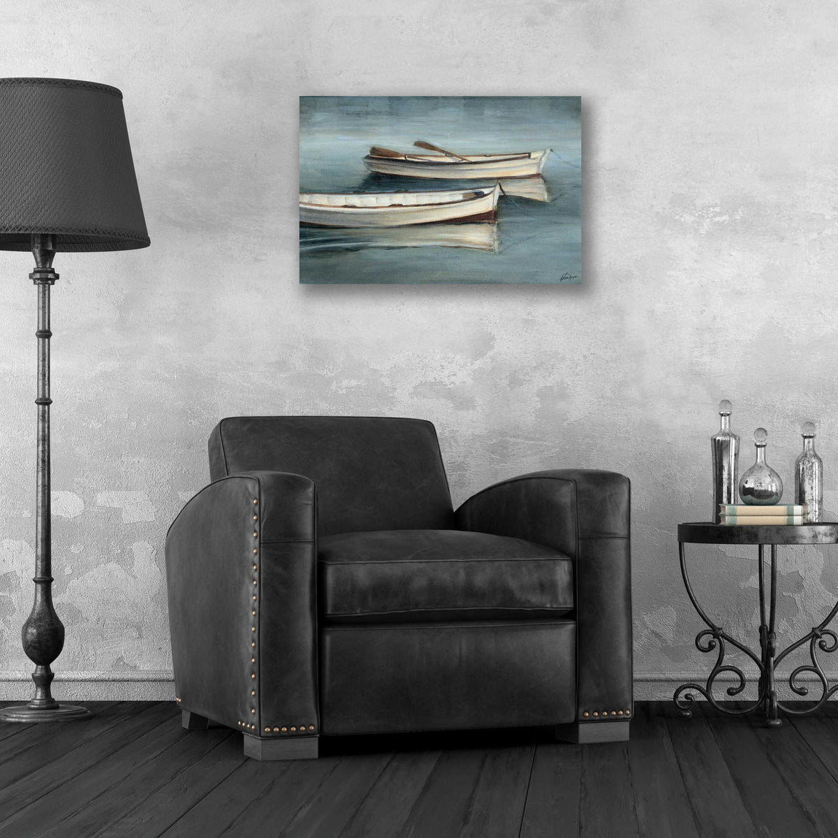 Epic Art "Small Stillwaters III" by Ethan Harper, Acrylic Glass Wall Art,24x16