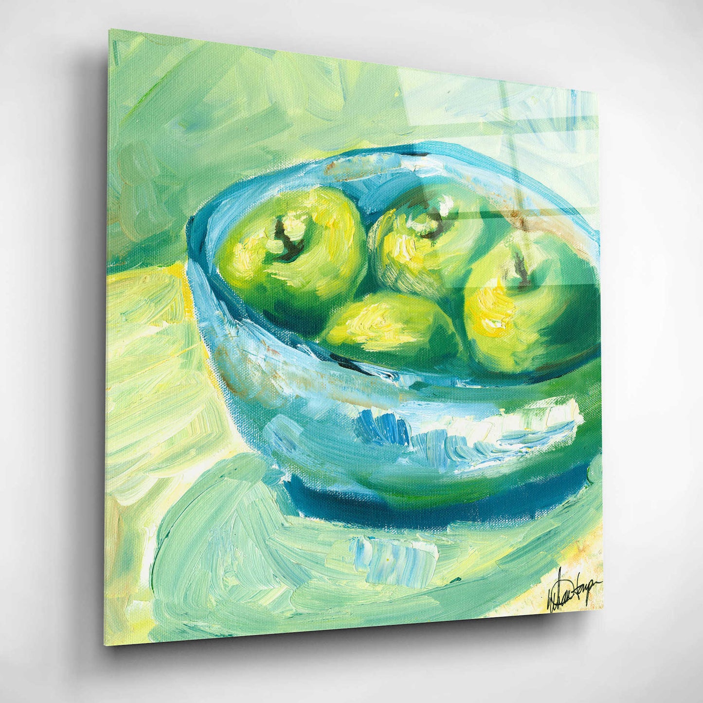 Epic Art "Bowl of Fruit II" by Ethan Harper, Acrylic Glass Wall Art,12x12