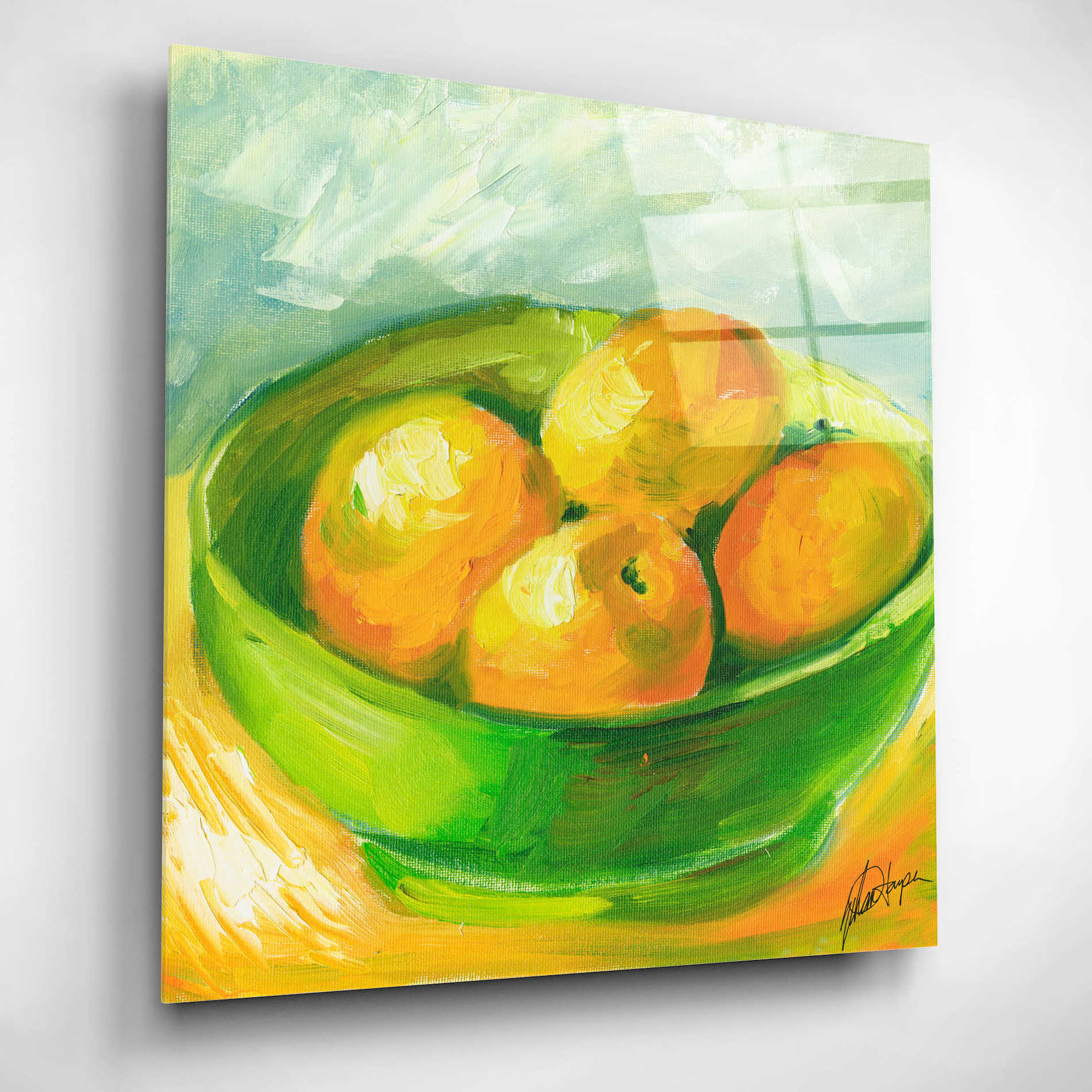 Epic Art "Bowl of Fruit I" by Ethan Harper, Acrylic Glass Wall Art,12x12