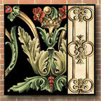 Epic Art "Small Frieze Detail I" by Ethan Harper, Acrylic Glass Wall Art,36x36