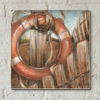 Epic Art "Coastal View IV" by Ethan Harper, Acrylic Glass Wall Art,12x12